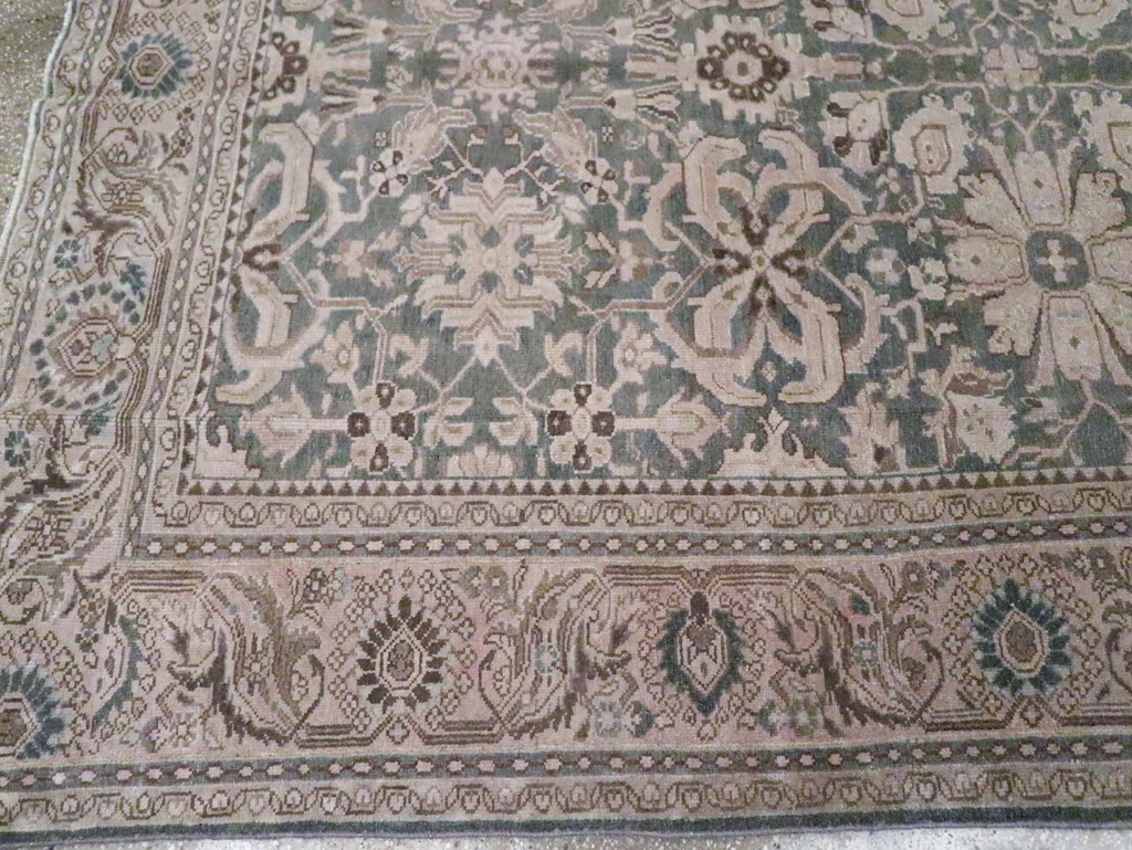 Vintage Persian Malayer Accent Carpet, No.22584 - Staging