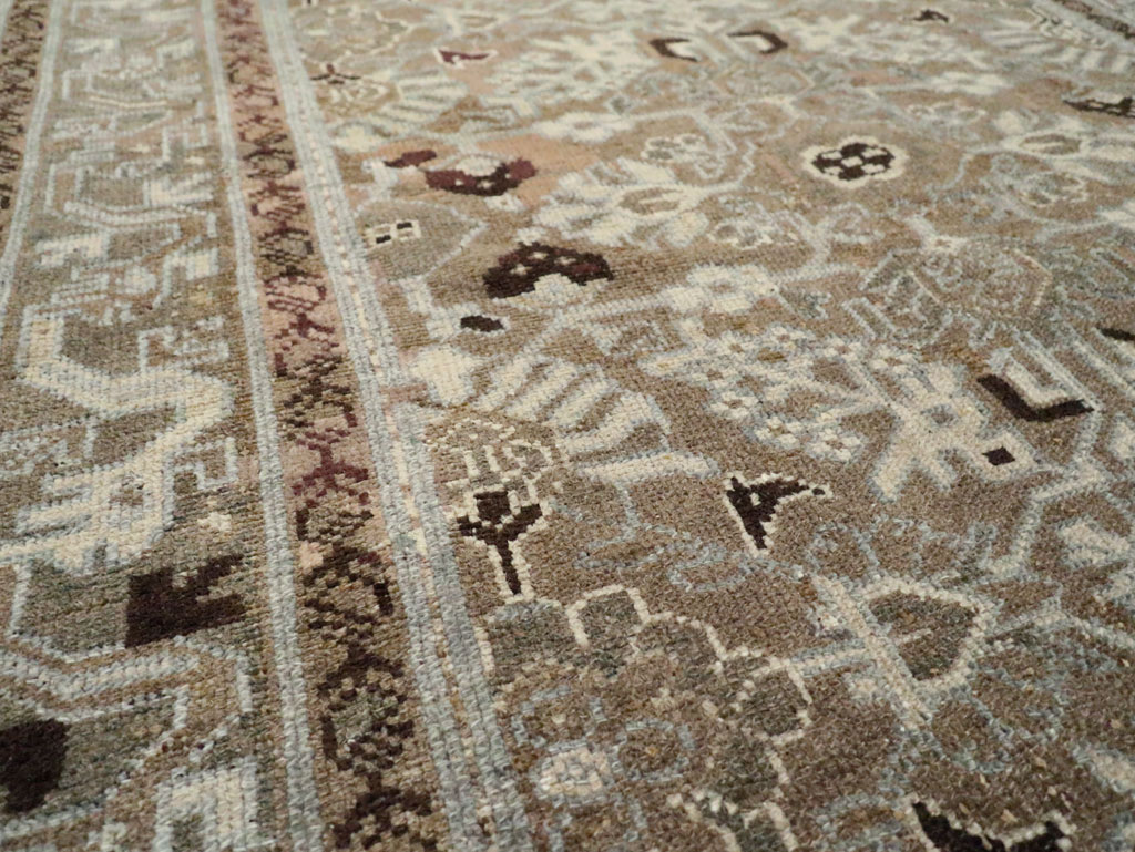 Vintage Persian Malayer Gallery Rug, No.22585 - Staging