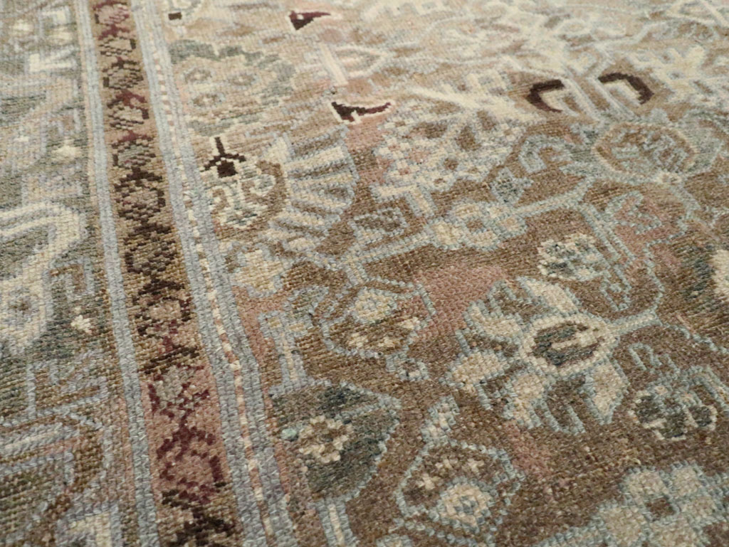 Vintage Persian Malayer Gallery Rug, No.22585 - Staging