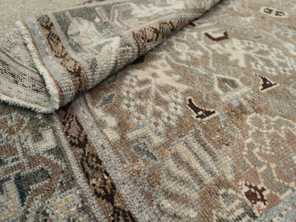 Vintage Persian Malayer Gallery Rug, No.22585 - Staging