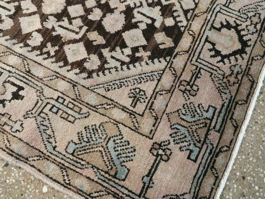 Vintage Persian Malayer Rug, No.22589 - Staging