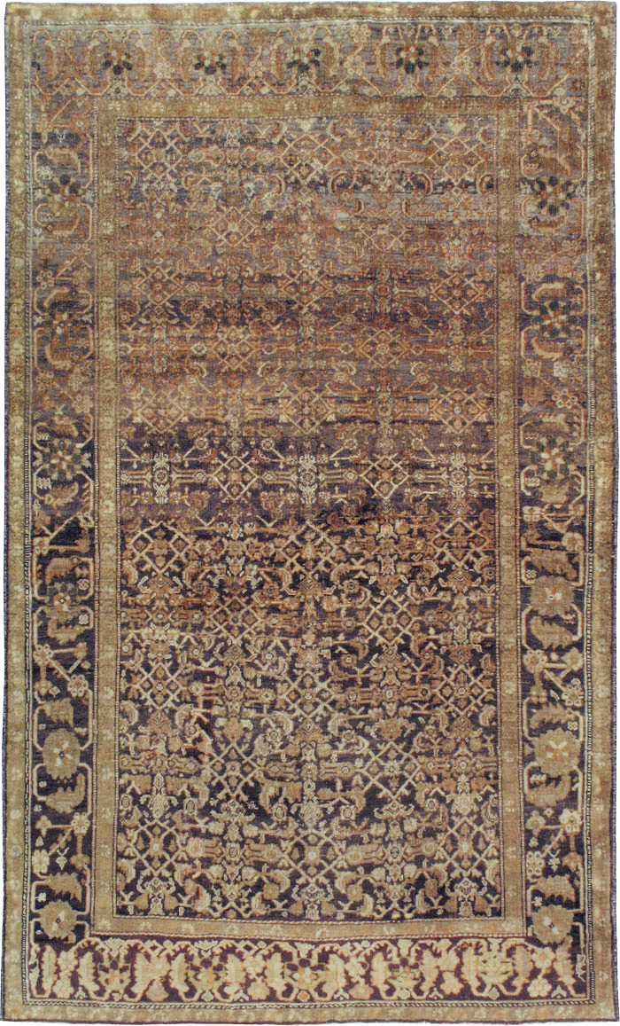 Antique Persian Mahal Carpet, No.22611 - Staging