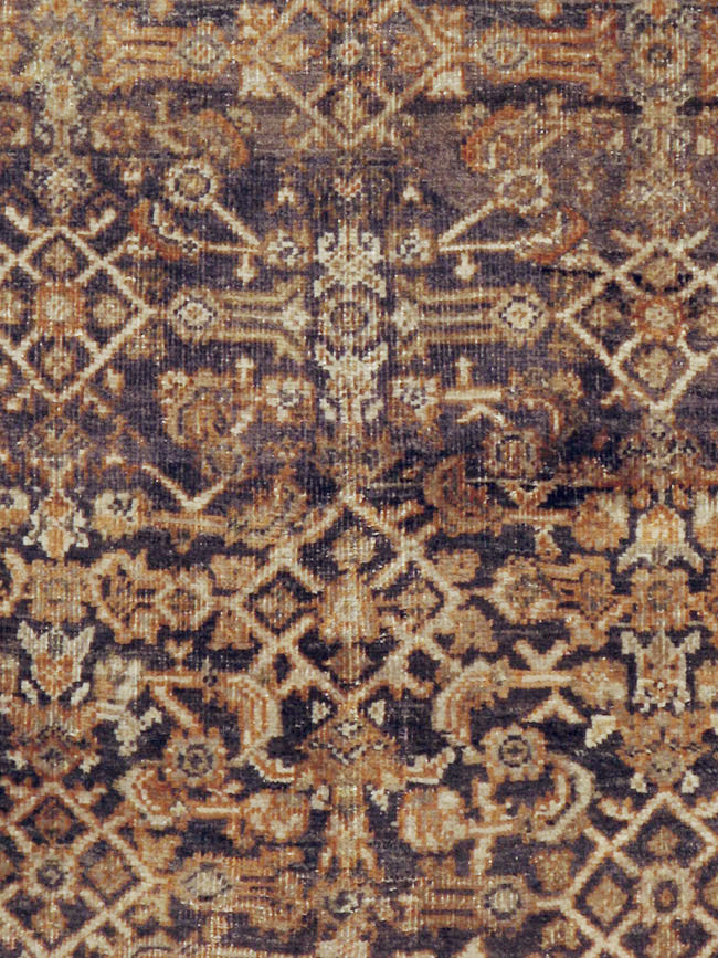 Antique Persian Mahal Carpet, No.22611 - Staging