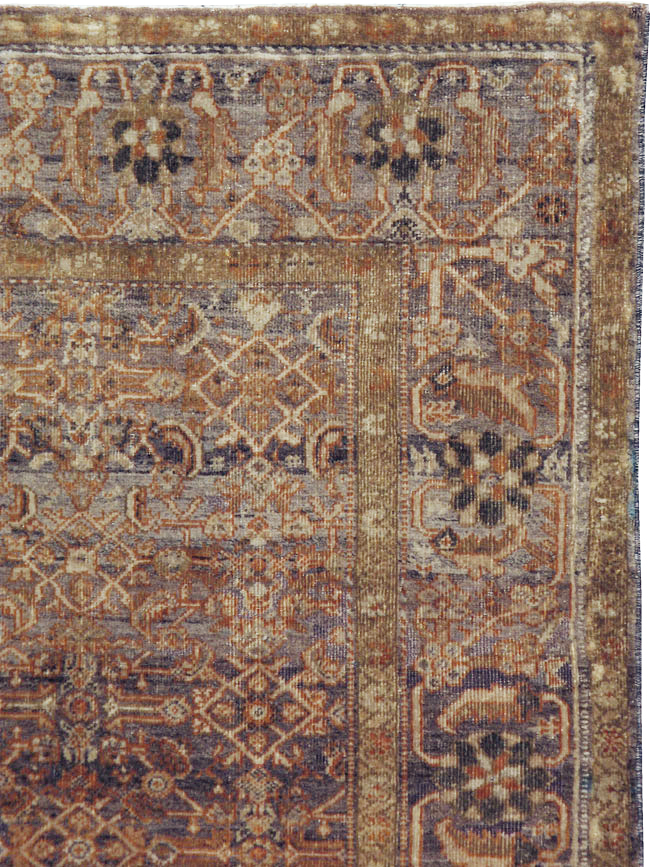 Antique Persian Mahal Carpet, No.22611 - Staging