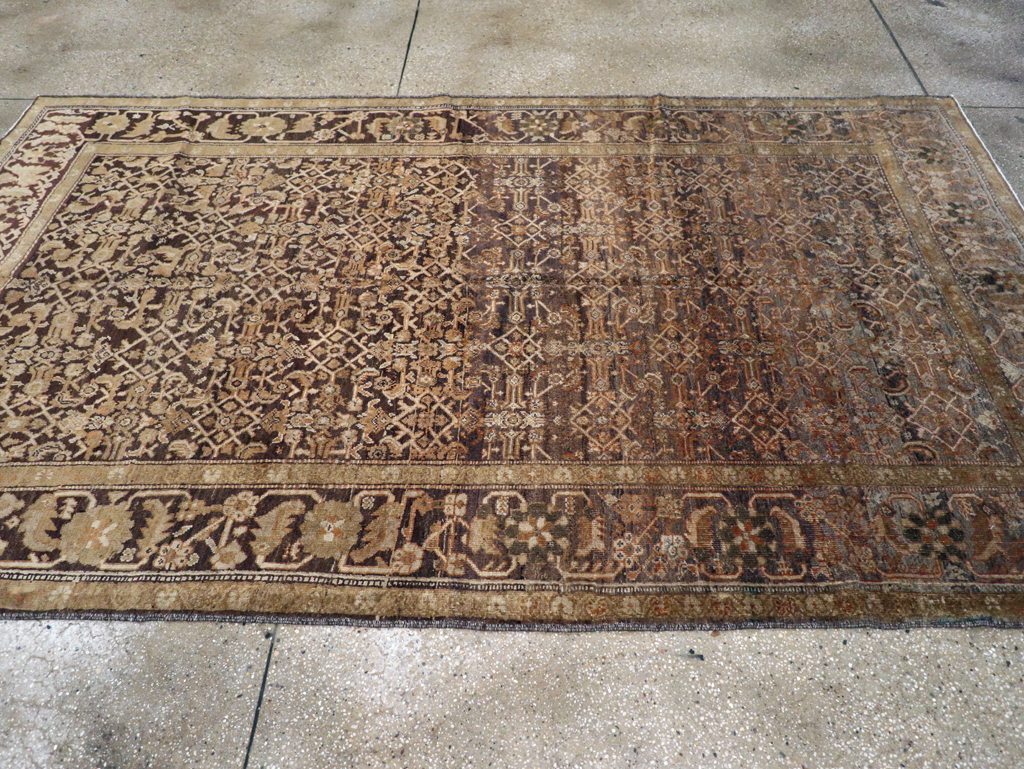 Antique Persian Mahal Carpet, No.22611 - Staging