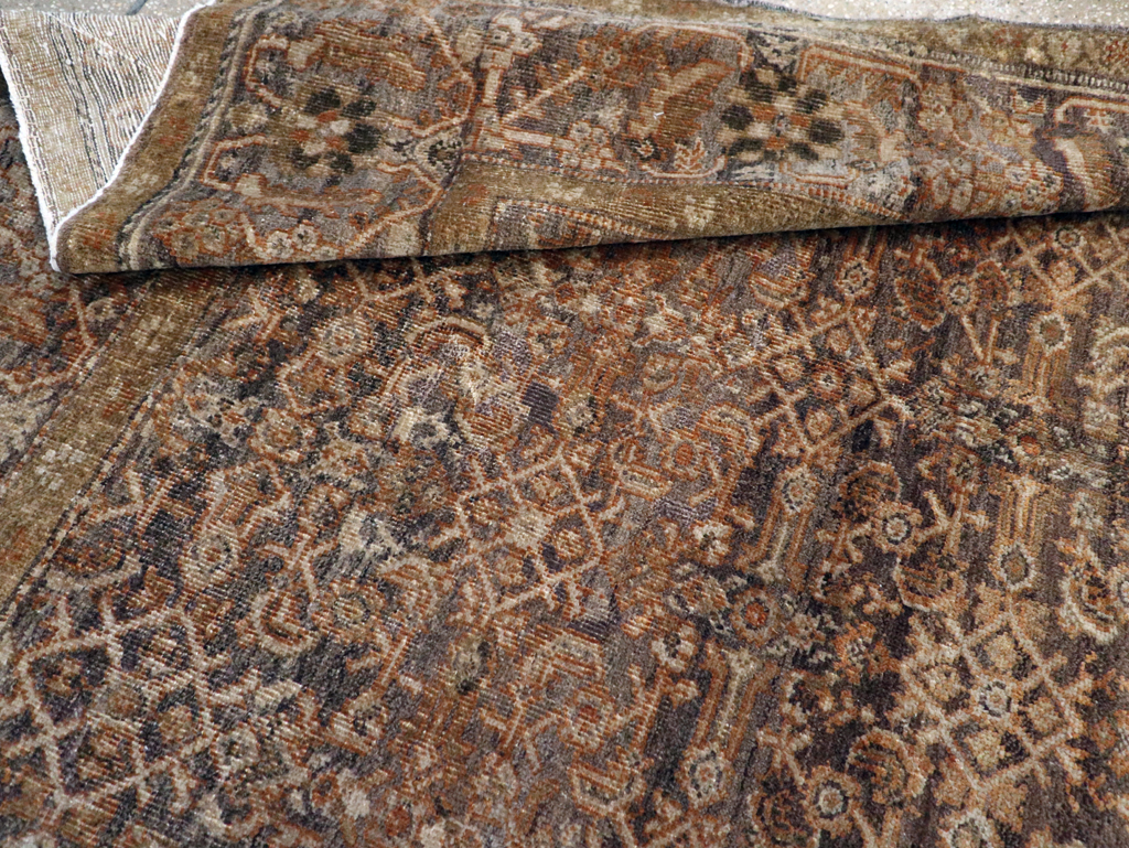 Antique Persian Mahal Carpet, No.22611 - Staging