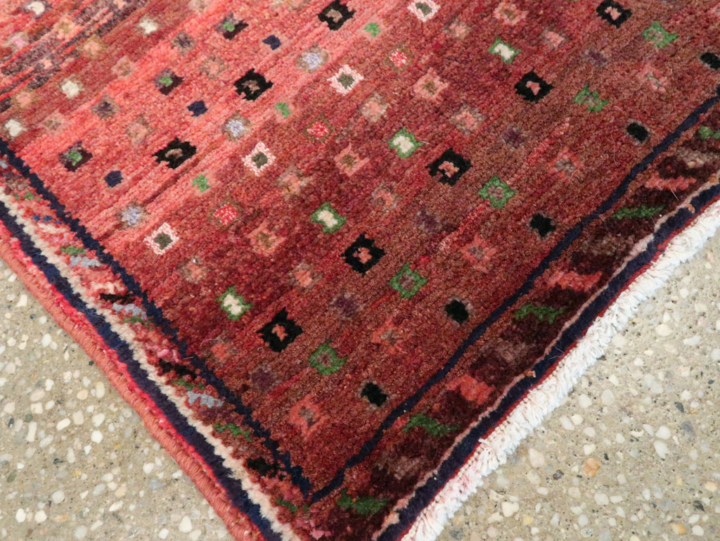 Vintage Persian Afshar Rug, No.22619 - Staging