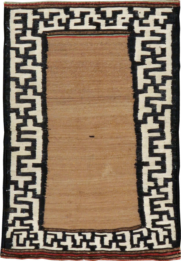 Vintage Persian Flatweave Kilim, No.22627 - Staging