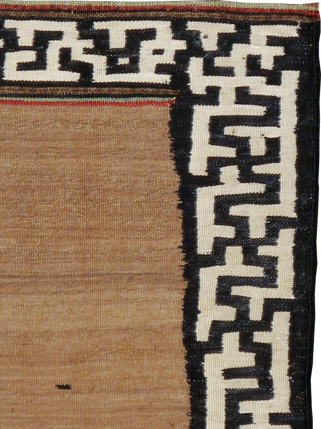 Vintage Persian Flatweave Kilim, No.22627 - Staging