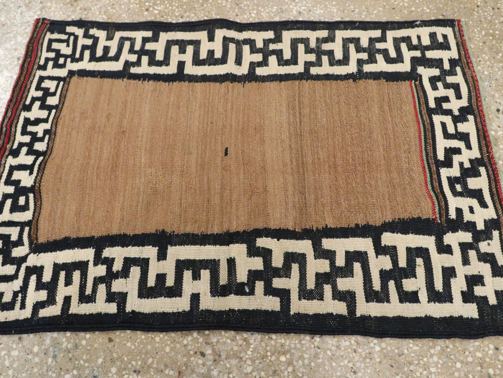 Vintage Persian Flatweave Kilim, No.22627 - Staging