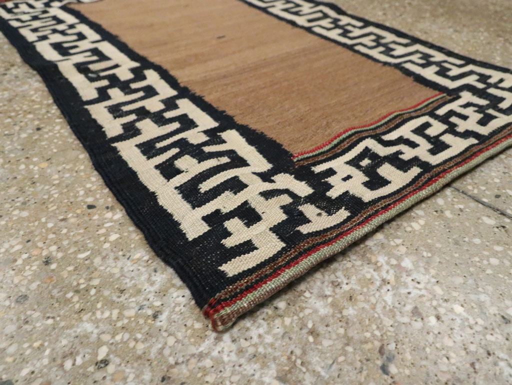 Vintage Persian Flatweave Kilim, No.22627 - Staging
