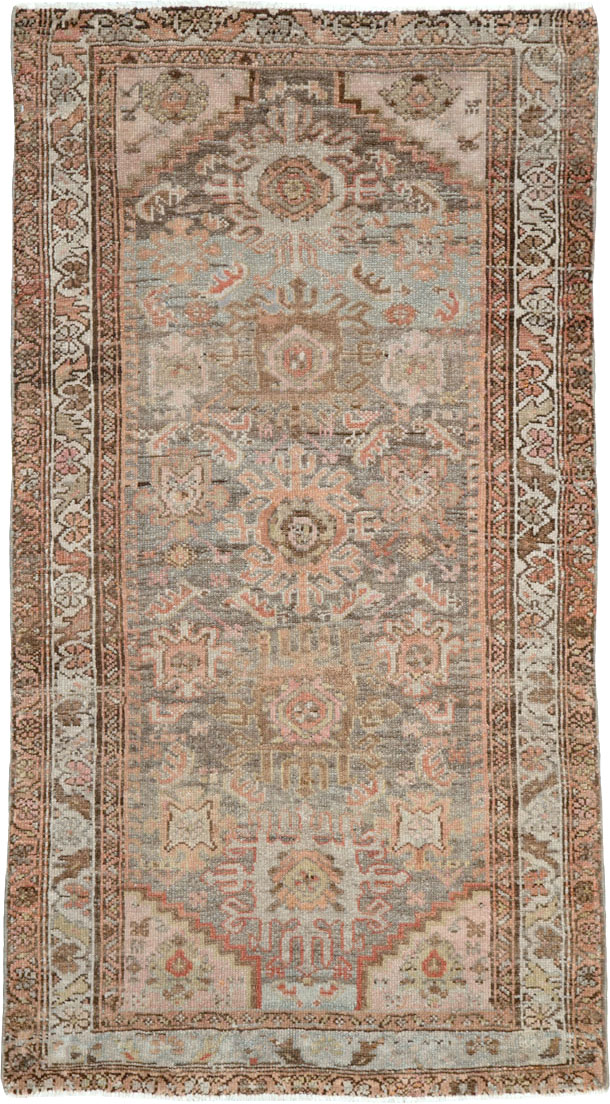 Vintage Persian Malayer Rug, No.22633 - Staging