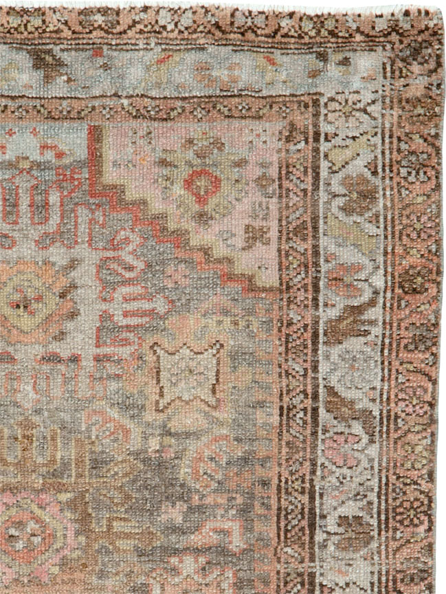 Vintage Persian Malayer Rug, No.22633 - Staging