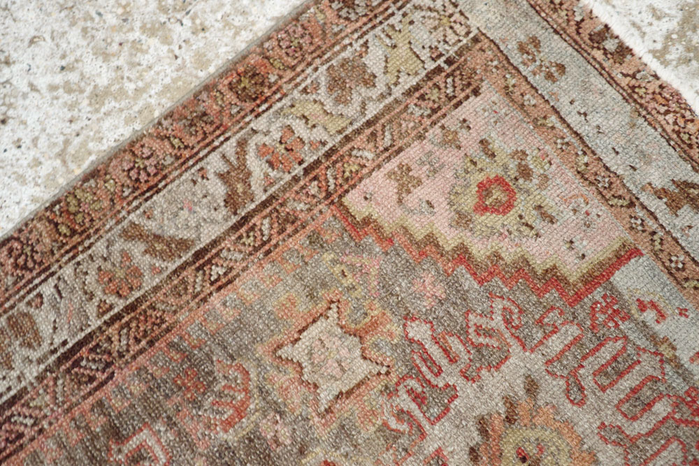 Vintage Persian Malayer Rug, No.22633 - Staging