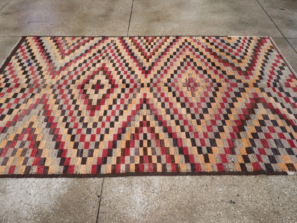 Vintage Turkish Anatolian Carpet, No.22644 - Staging