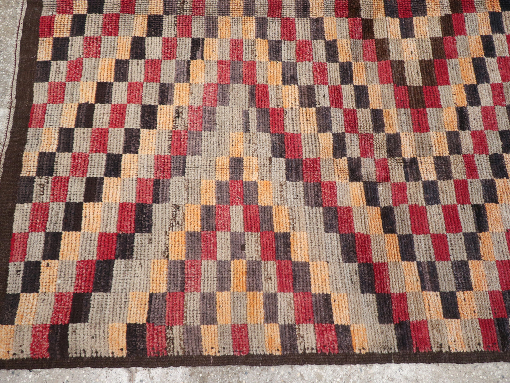 Vintage Turkish Anatolian Carpet, No.22644 - Staging