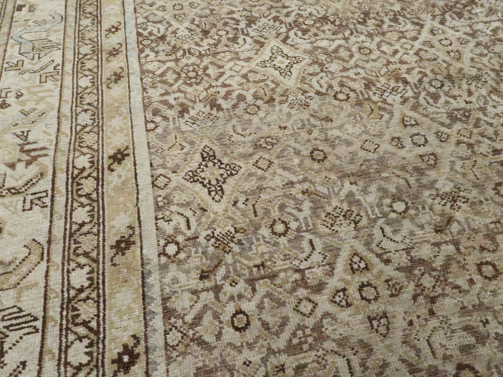 Antique Persian Malayer Carpet, No.22654 - Staging