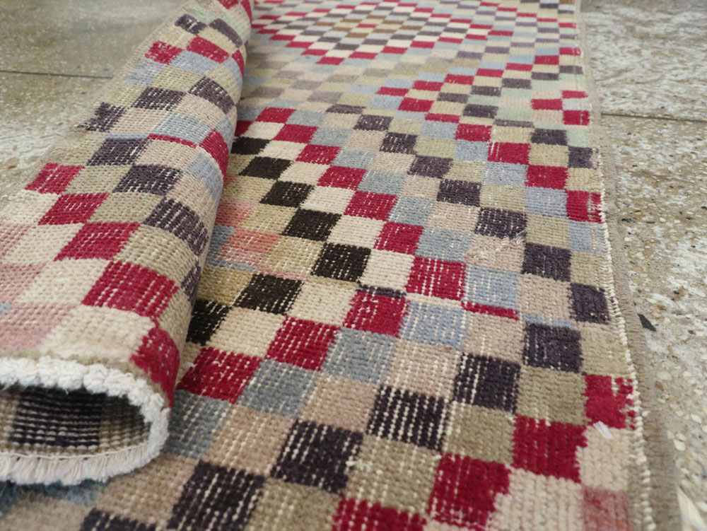 Vintage Turkish Anatolian Runner, No.22657 - Staging