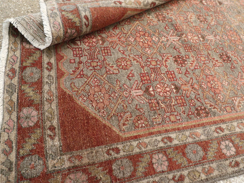 Vintage Persian Malayer Rug, No.22682 - Staging
