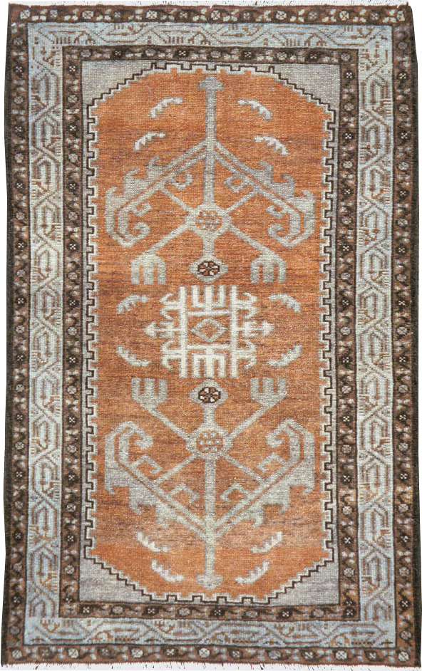 Vintage Persian Malayer Rug, No.22683 - Staging