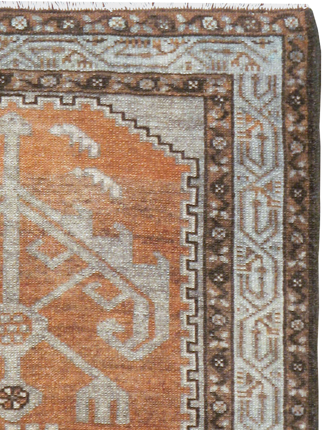Vintage Persian Malayer Rug, No.22683 - Staging