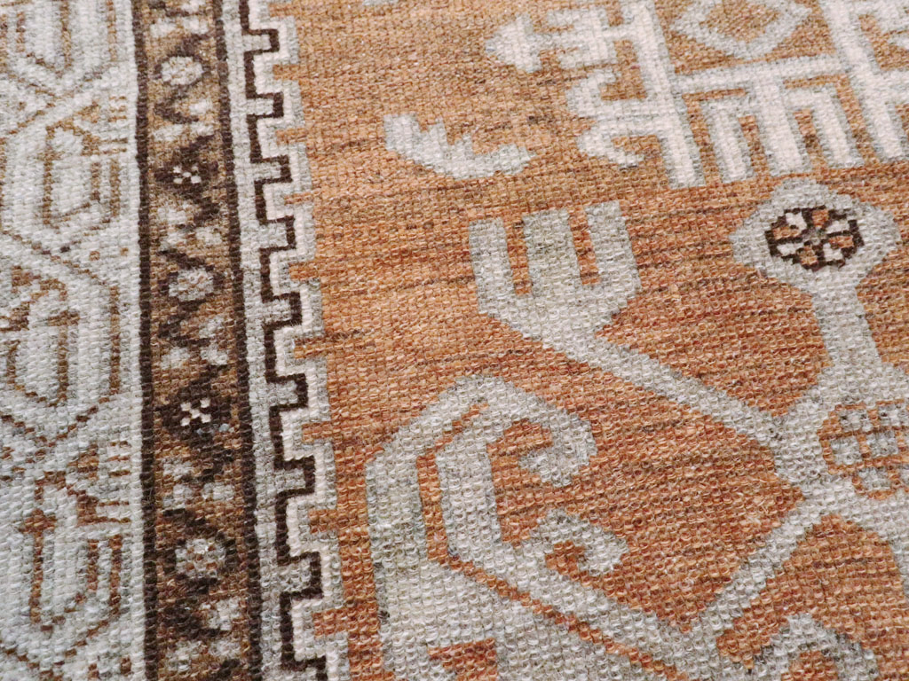 Vintage Persian Malayer Rug, No.22683 - Staging