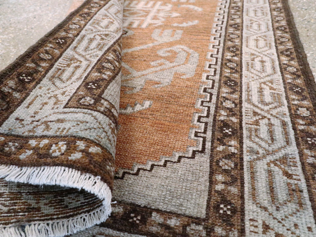 Vintage Persian Malayer Rug, No.22683 - Staging