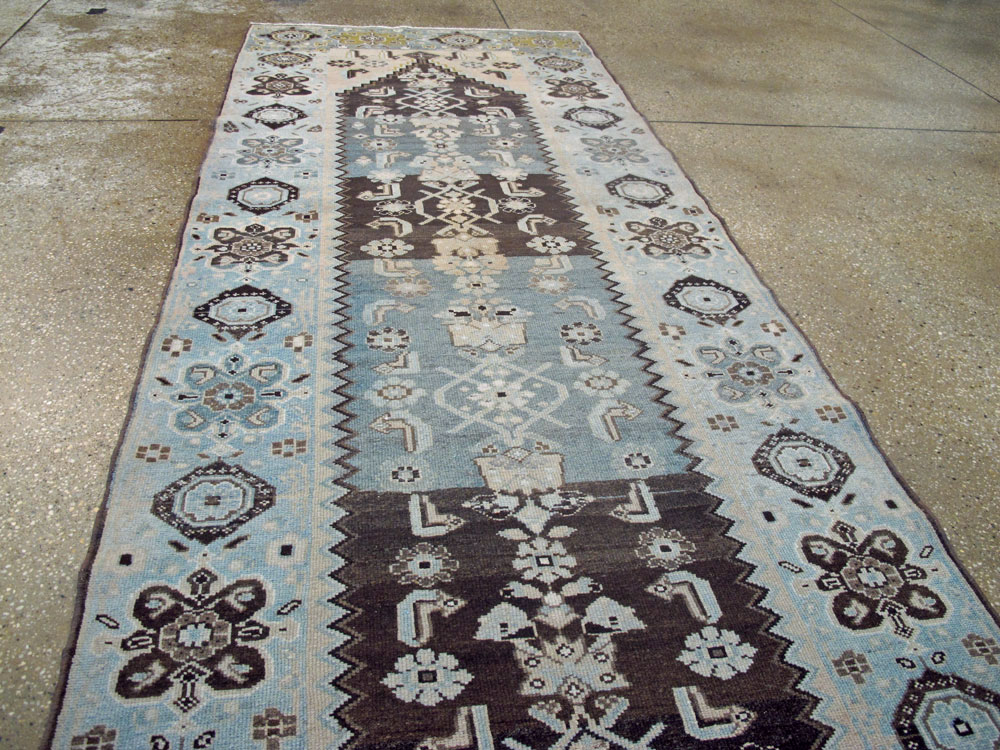Vintage Persian Malayer Runner, No.22692 - Staging