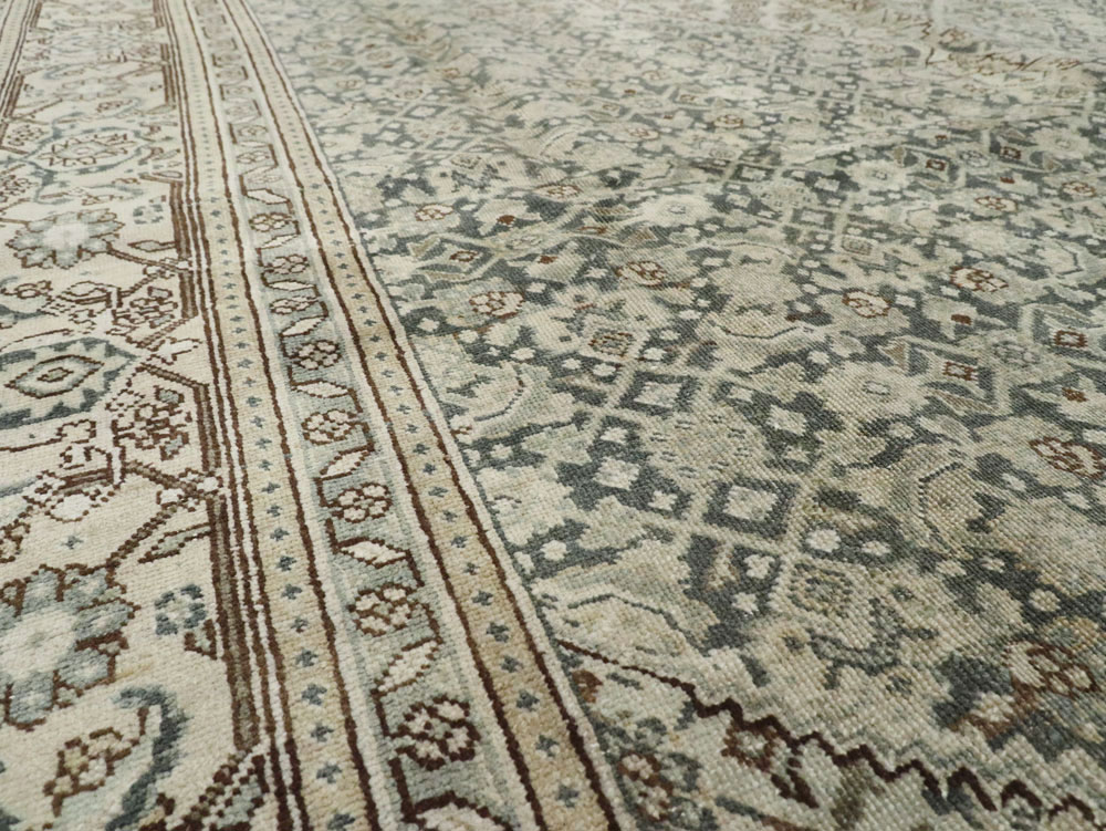 Antique Persian Tabriz Carpet, No.22693 - Staging