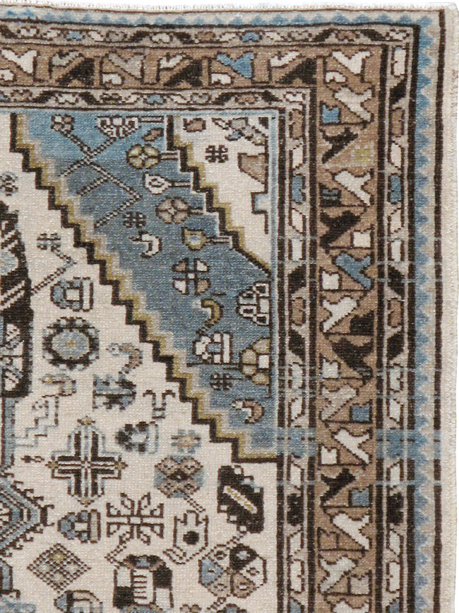 Vintage Persian Malayer Rug, No.22704 - Staging