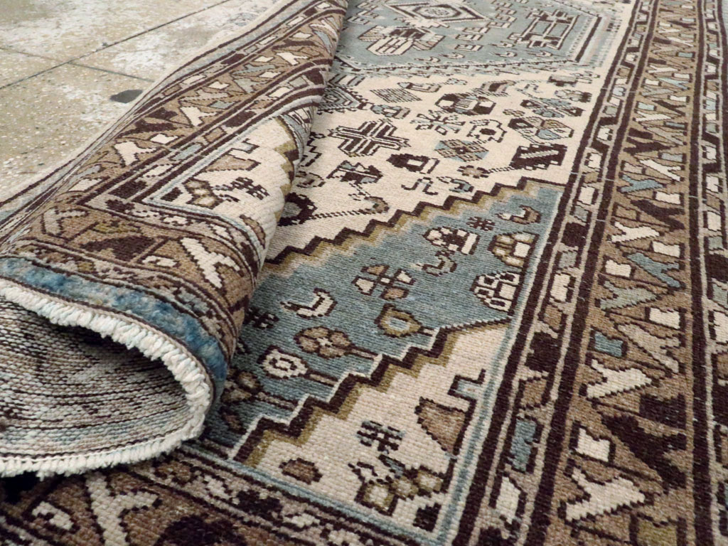 Vintage Persian Malayer Rug, No.22704 - Staging