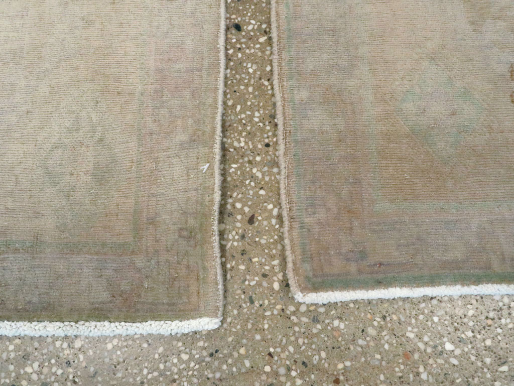 Vintage Persian Shiraz Rug (Pair: 1 of 2), No.22705 - Staging