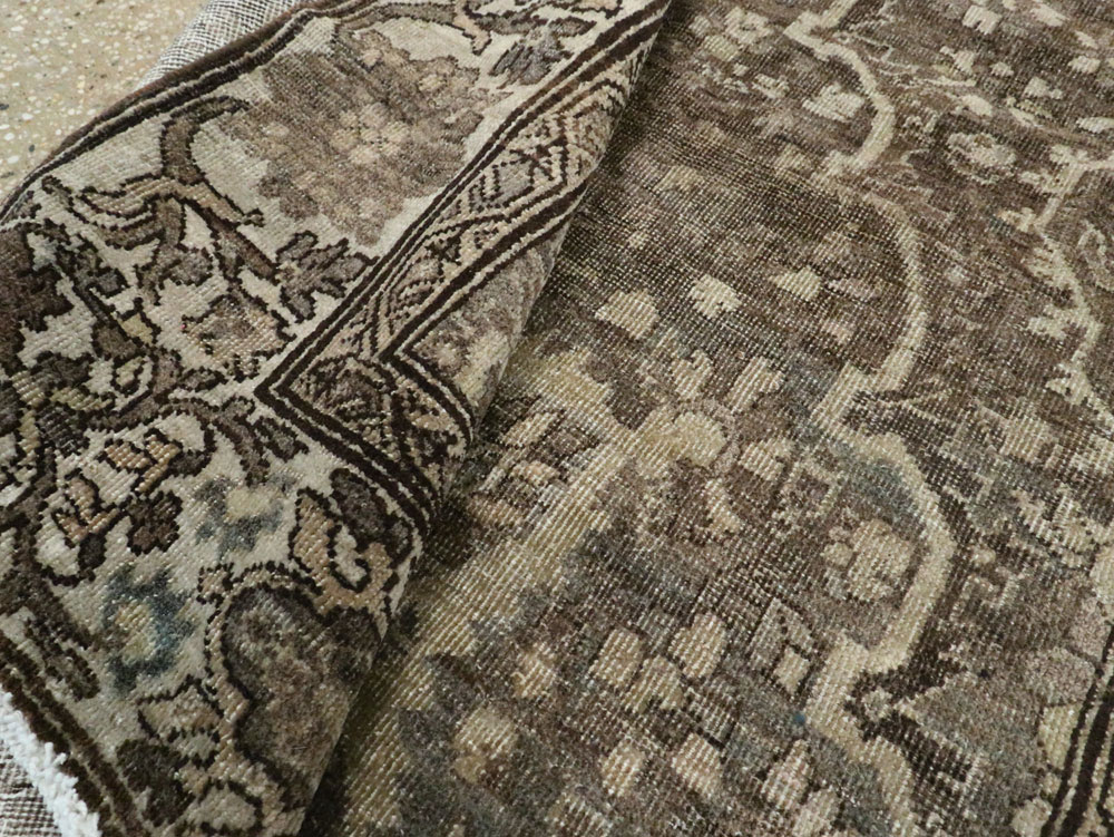 Antique Persian Bakhtiari Rug, No.22712 - Staging