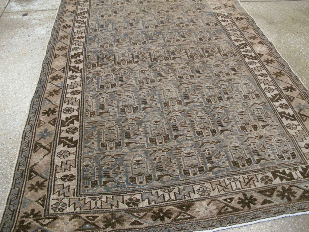 Vintage Persian Malayer Rug, No.22715 - Staging