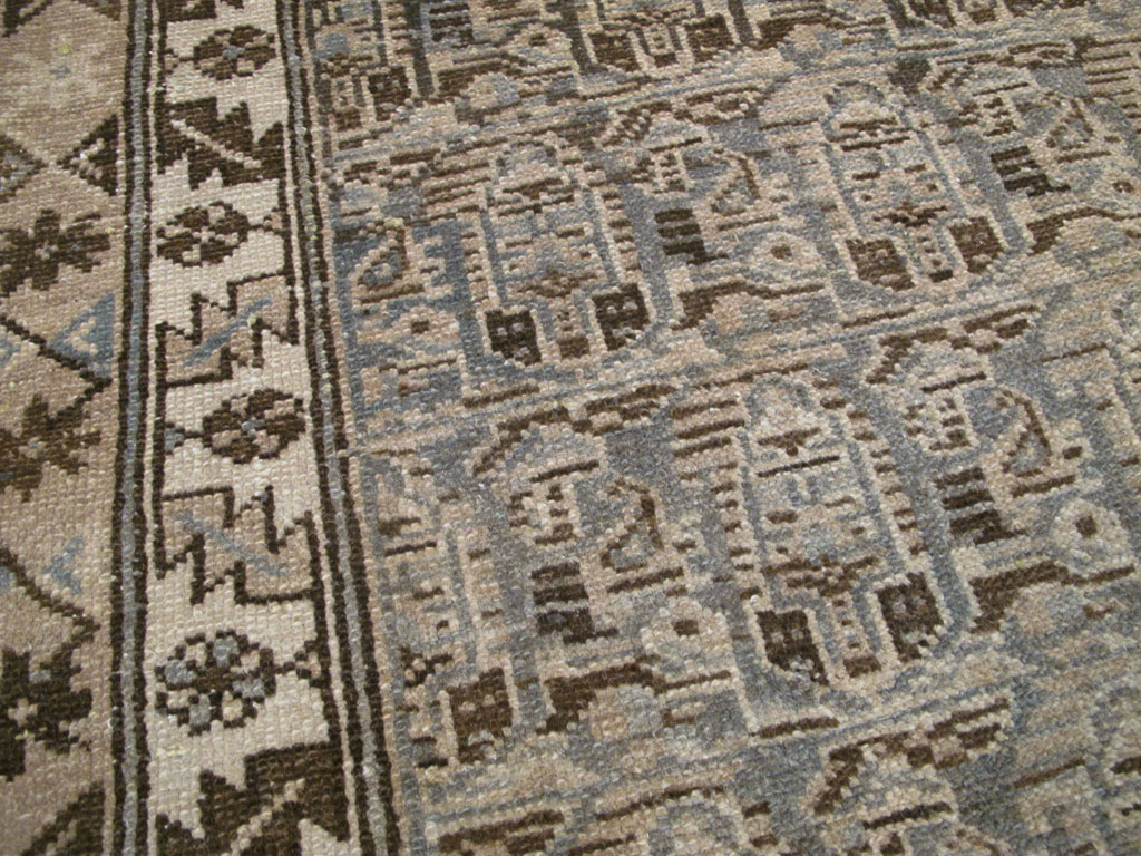 Vintage Persian Malayer Rug, No.22715 - Staging