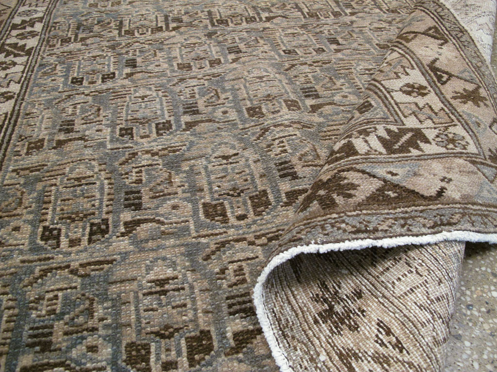 Vintage Persian Malayer Rug, No.22715 - Staging