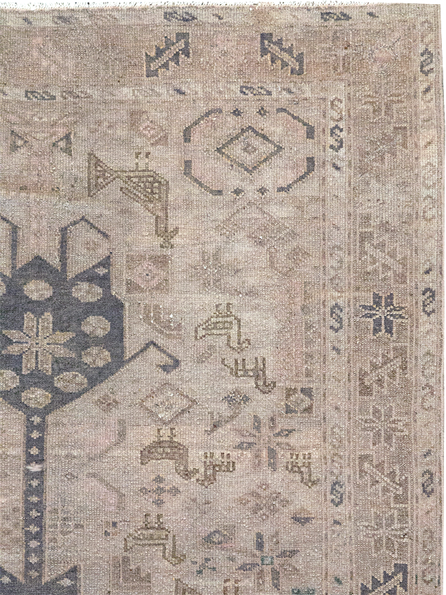 Vintage Persian Malayer Gallery Rug, No.22718 - Staging