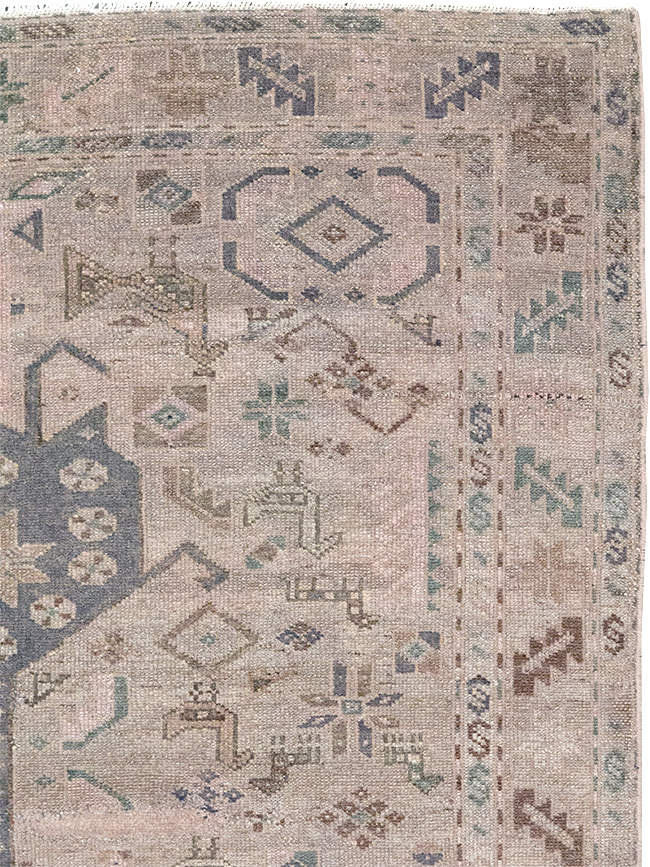 Vintage Persian Malayer Gallery Rug, No.22718 - Staging