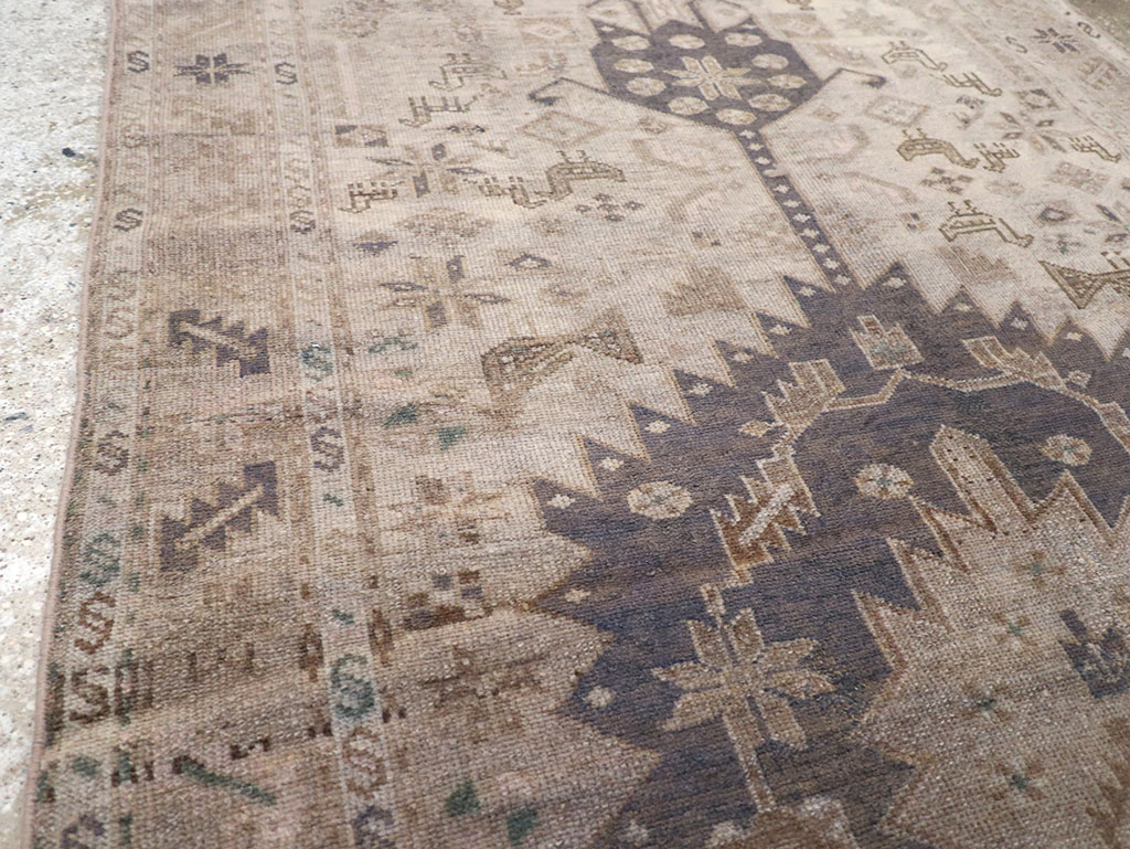 Vintage Persian Malayer Gallery Rug, No.22718 - Staging