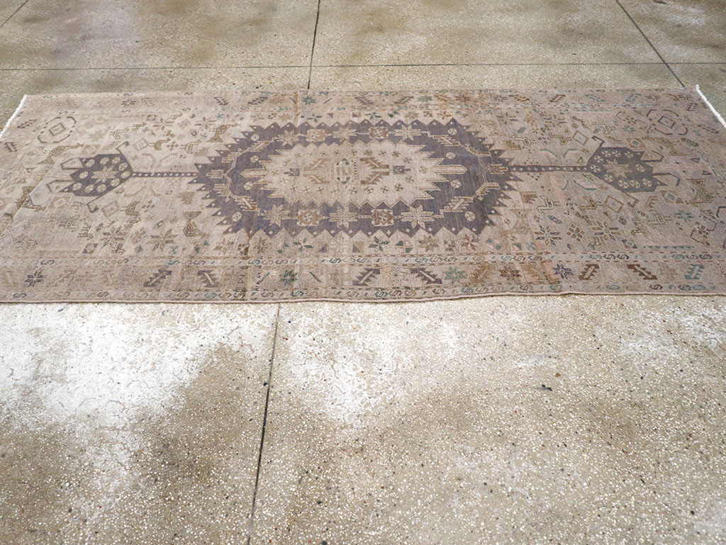 Vintage Persian Malayer Gallery Rug, No.22718 - Staging