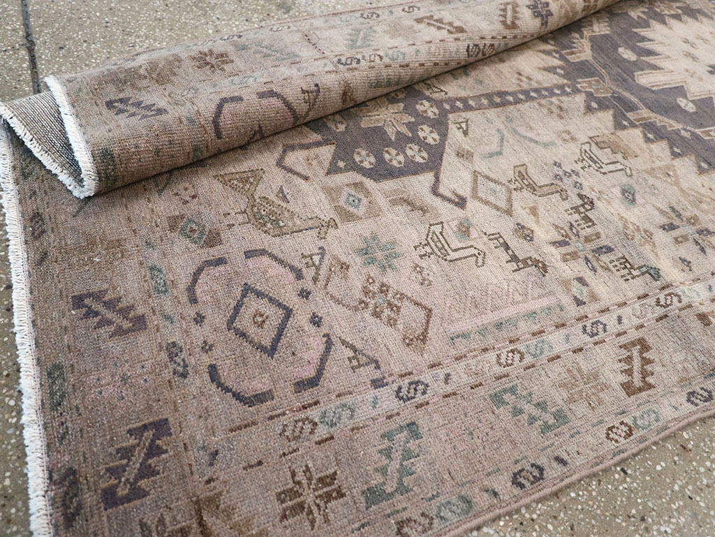 Vintage Persian Malayer Gallery Rug, No.22718 - Staging