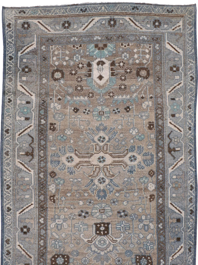 Vintage Persian Malayer Runner, No.22720 - Staging