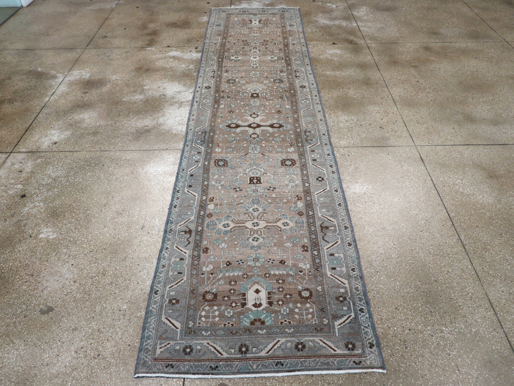 Vintage Persian Malayer Runner, No.22720 - Staging