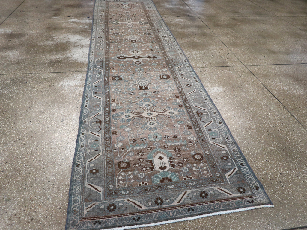 Vintage Persian Malayer Runner, No.22720 - Staging