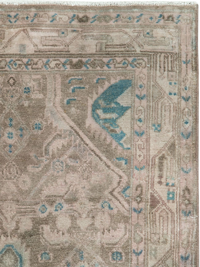 Vintage Persian Malayer Rug, No.22729 - Staging