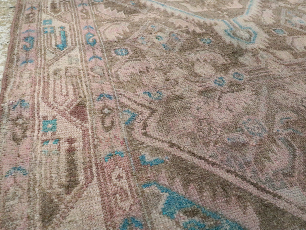Vintage Persian Malayer Rug, No.22729 - Staging
