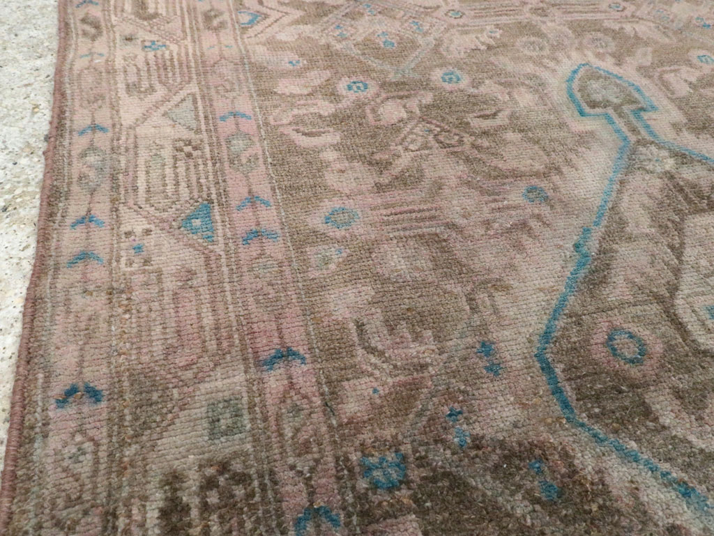 Vintage Persian Malayer Rug, No.22729 - Staging