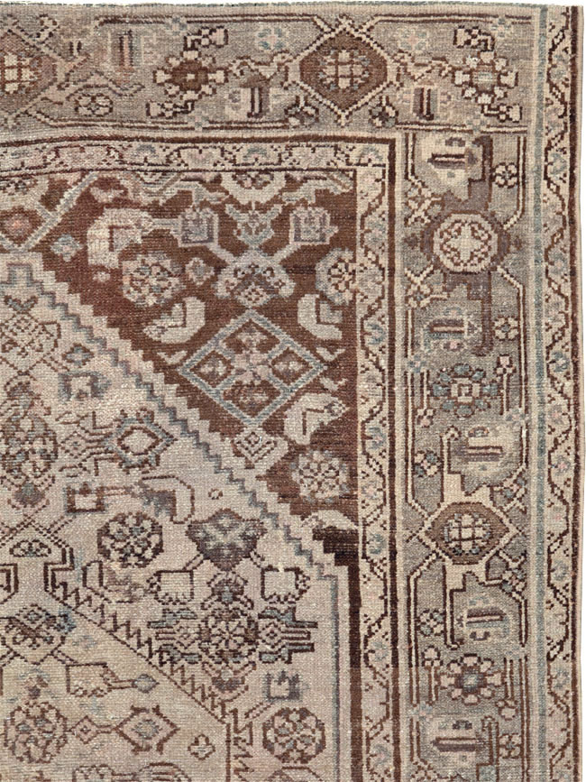 Antique Persian Malayer Rug, No.22735 - Staging