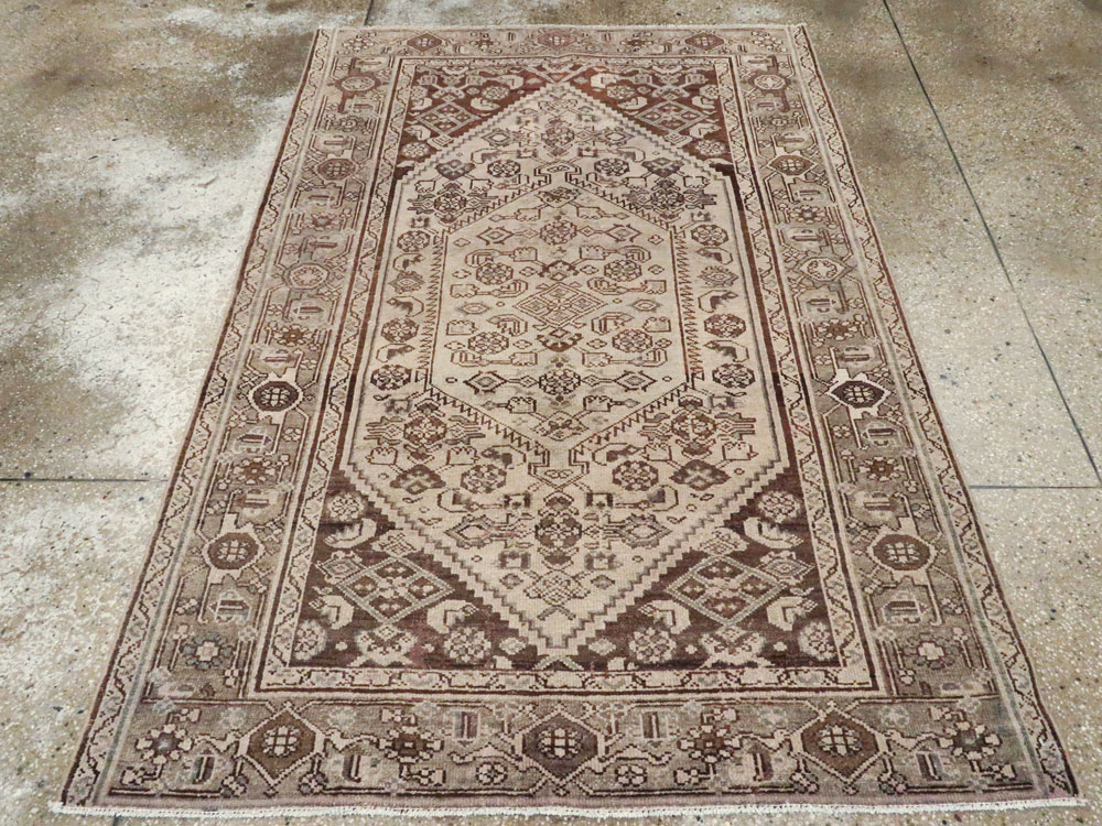 Antique Persian Malayer Rug, No.22735 - Staging