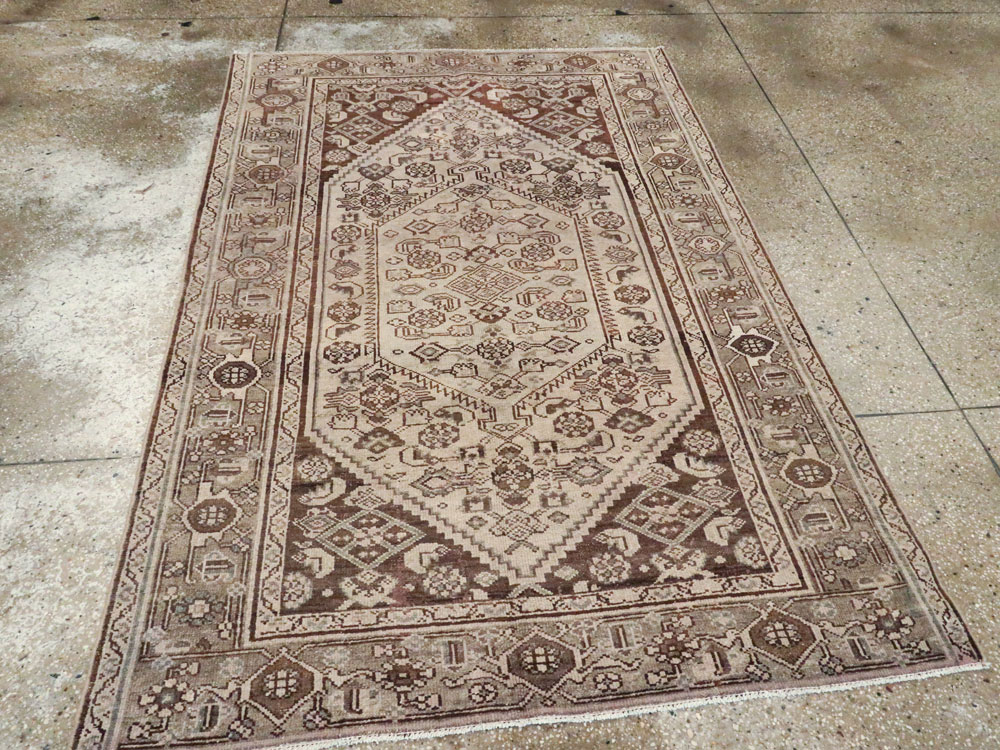 Antique Persian Malayer Rug, No.22735 - Staging